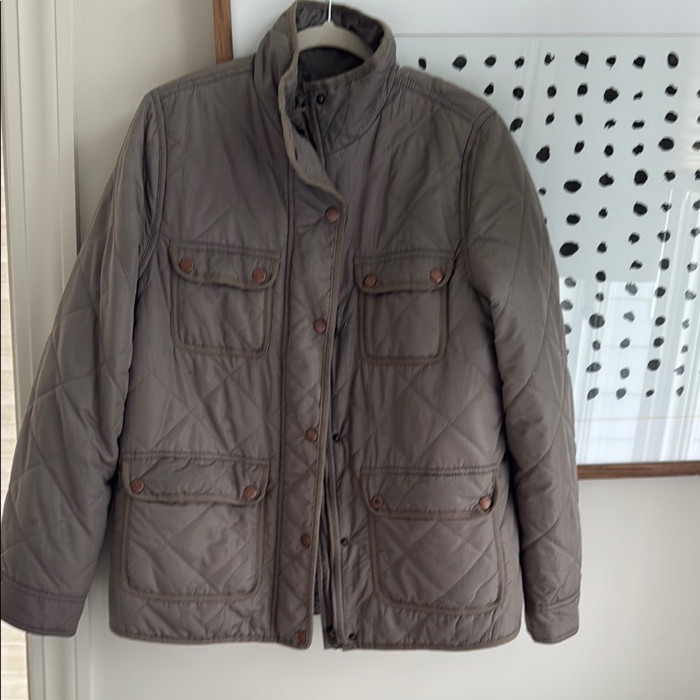 Thread & Supply Taupe Sherpa Jacket